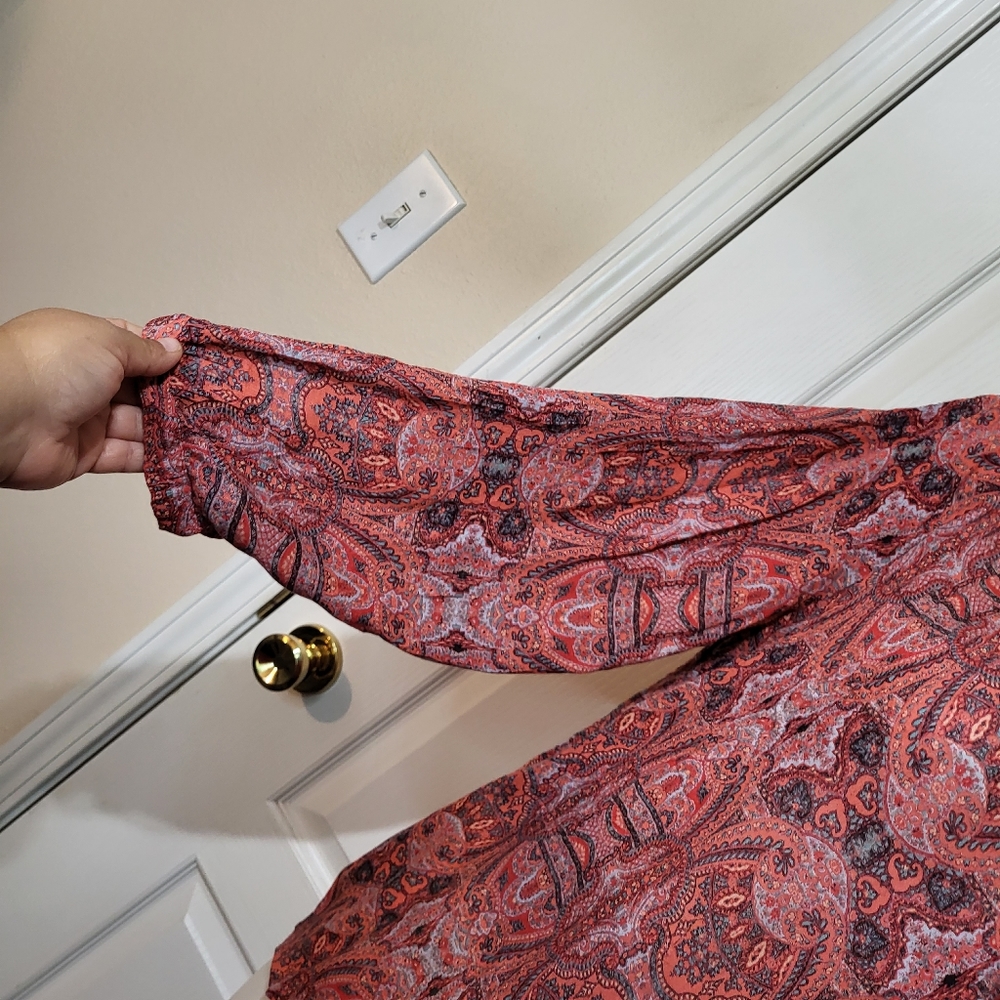 Lucky Brand Parachute Knit Blouse - Picture 4 of 10